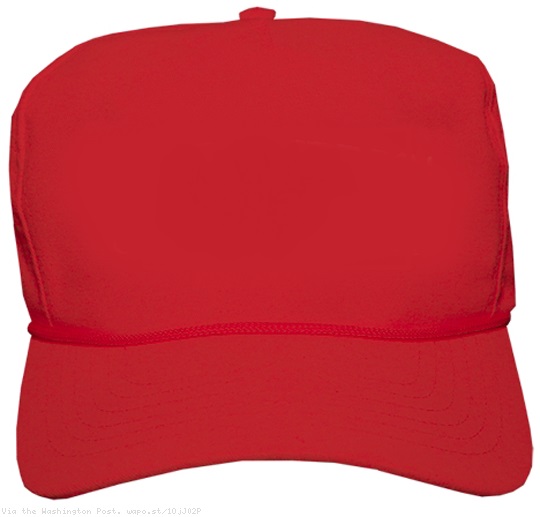 Blank Red MAGA Hat