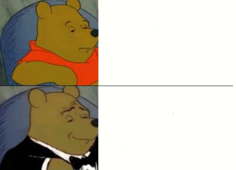 Fancy Winnie The Pooh Meme Template MeMesPortal