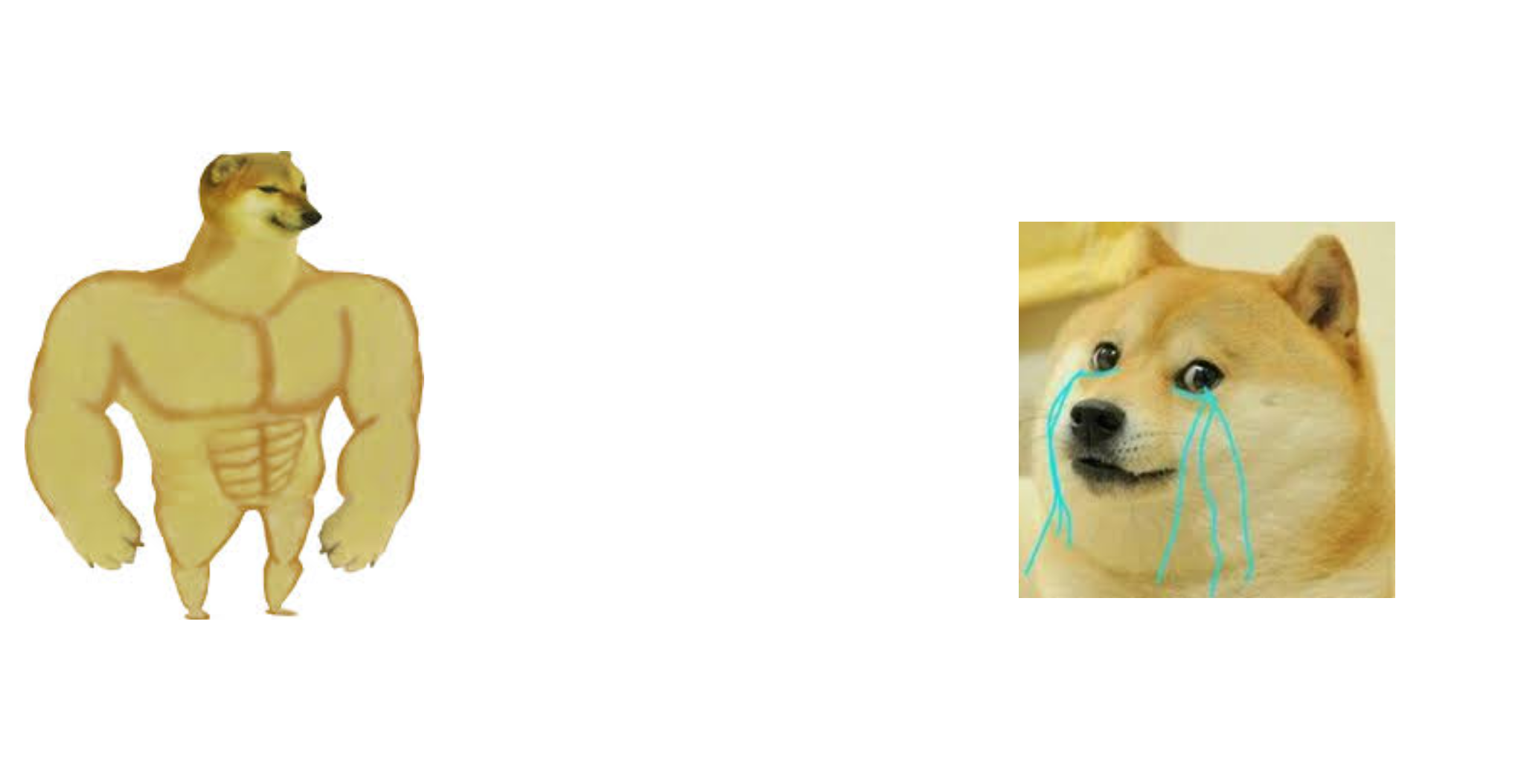 Buff Doge vs Crying Cheems