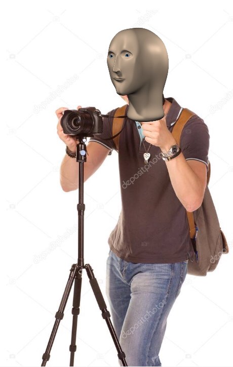 Meme Man Photography in Photo Studio